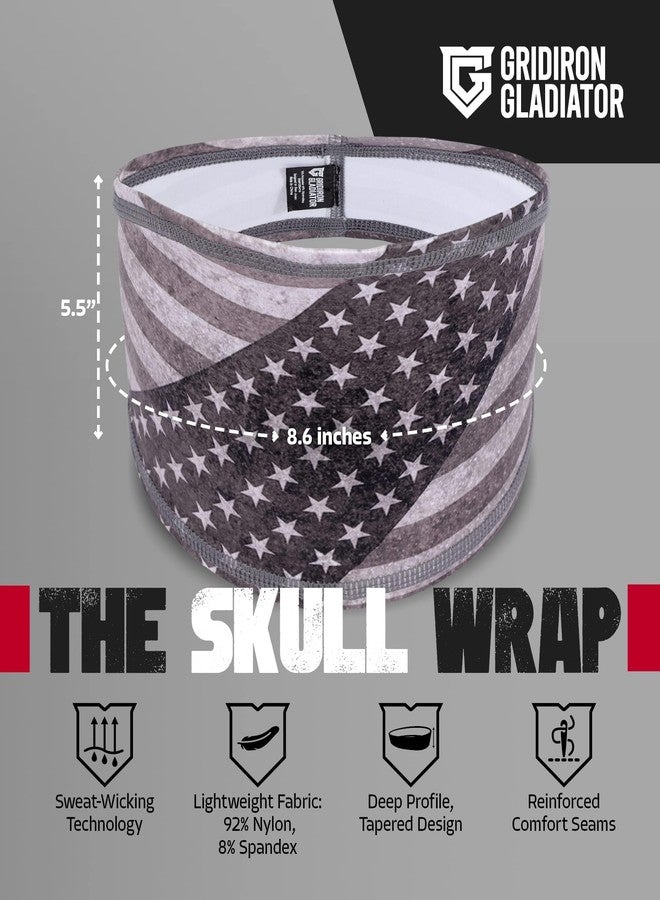 Gridiron Gladiator Skull Wrap - Sports Headband for Men's Workout and Football - Image 3